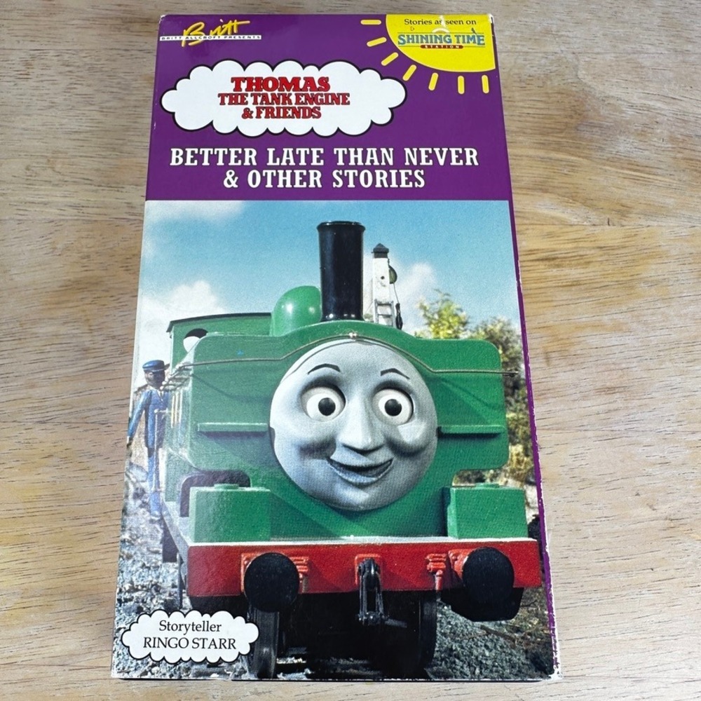 Thomas the Tank Engine & Friends VHS Lot x3 Ringo Starr Percy Henry Toby Diesel - Picture 4 of 15